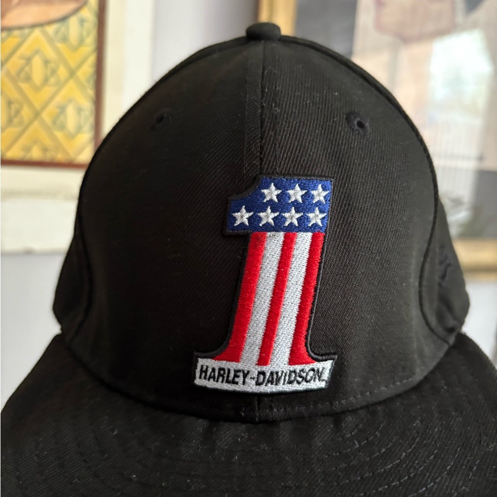Harley-Davidson Black Cap with Embroidered Logo